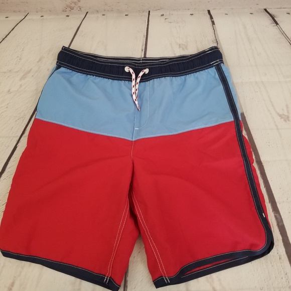 lands end boys bathing suits